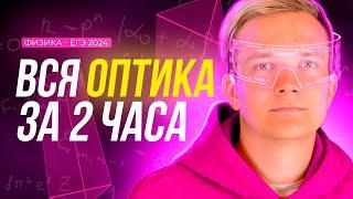 ВСЯ геометрическая оптика за 2 часа для ЕГЭ 2025 по физике