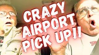 Crazy Airport Pick Up with Bob Levy!! - Perry Caravello Live (PCL)