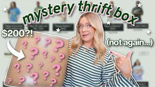 i spent $200 on ANOTHER mystery thrift box... (kinda bad but kinda good???)