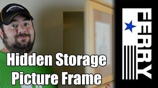 Ⓕ Hidden Storage Picture Frame (ep14)