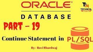 Continue Statement in PL/SQL