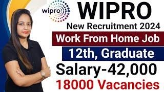 Wipro Recruitment 2024|WIPRO Work From Home Jobs|Wipro Vacancy 2024|Govt Jobs March 2024 April 2024