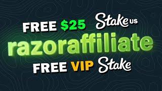 Stake Promo Code 'RAZORAFFILAITE' - Up to $500 Stake Bonus