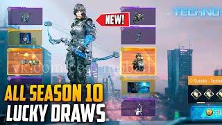 *NEW* ALL SEASON 10 LUCKY DRAWS + CRATES + BUNDLES in CALL OF DUTY MOBILE! COD MOBILE | CODM