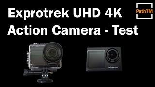 Exprotrek 4K UHD Action Kamera - Test | PathTM