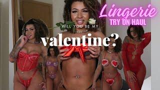 *naughty* LINGERIE TRY ON HAUL | VALENTINES Q&A Edition