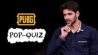 Ocean Sharma takes the PUBG Mobile Pop Quiz