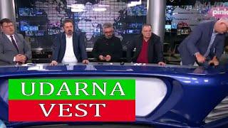 SKANDAL NA Tv Pink   Sarapa JEDI GOWNA! Nebojša Krstić NAPUSTIO EMISIJU!