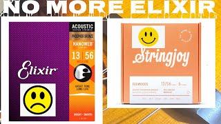 I WILL NEVER USE ELIXIR AGAIN | Stringjoy strings @Stringjoy #stringjoys #guitar