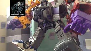 Transformers Stop Motion-[Combiner Wars] Superion vs Menasor Stop Motion