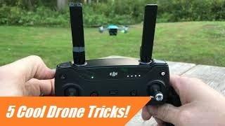 5 Cool Drone Tricks with DJI Spark (Tutorial)