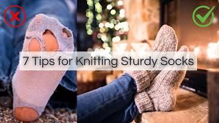 How to Knit with All Natural Sock Yarn