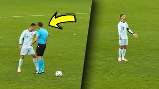 Cristiano Ronaldo Angry at Referee After Yellow Card vs Georgia