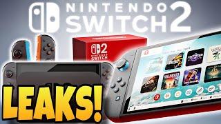 BIG New Nintendo Switch 2 Leaks Dropped! (Reveal, Release time, Logo + Features?!)