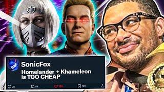 SonicFox Shows Why HOMELANDER is BROKE! - Mortal Kombat 1