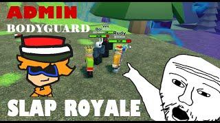 3 Pros Bodyguard An Slap Battles Admin | ROBLOX feat. @Rudy | Nancleox