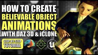 How to animate a 3D Character interacting with a prop in iClone