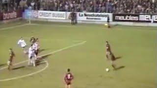 11 décembre 1985 Neuchâtel Xamax - Dundee United 3-1 AP / 1/8 finale coupe UEFA