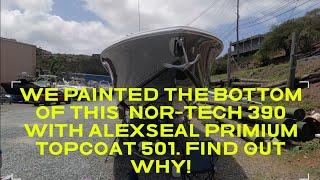 How to paint a boat with Alexseal Primium topcoat 501