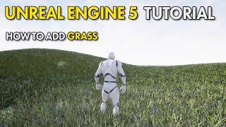 Unreal Engine 5 UE5 Free Tutorial - The Easiest Grass Tutorial You Will Ever Have