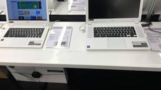 I checked Chromebooks in our Swedish stores - it was a sad view