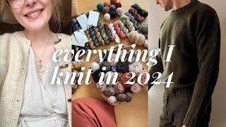 everything I knit in 2024  • marlene knits