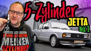 Das VR5-SOUNDMONSTER! - VW Jetta MK1 - Wir fahren ihn! (+ Überraschung für Julian)