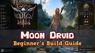 The Ultimate Beginner's Moon Druid Build Guide for Baldur's Gate 3