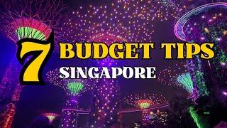 Visiting Singapore on a Budget? NOT Impossible! (7 BUDGET TIPS You Should Know Before You Visit)