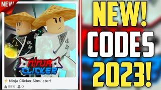 FUTURE CODES!! | *NEW* ROBLOX NINJA CLICKER SIMULATOR CODES 2023!