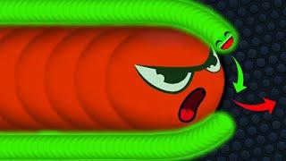 IMPOSSIBLE CRAZY SLITHER.IO MOMENTS! | Epic Slitherio Gameplay