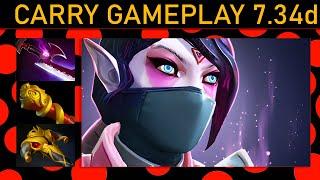 Miracle Templar Assassin 83% Kill participation! Safe Lane Gameplay - Dota 2 Top MMR