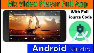 How to make MX video player in android studio | Android Studio Tutorial | Full App