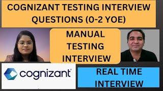 Cognizant Interview Questions | Real Time Interview Questions and Answers