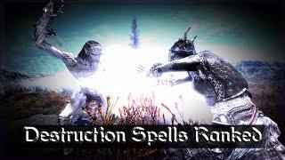 ALL Destruction Spells Ranked Best to Worst - Skyrim AE