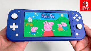 Peppa Pig Nintendo Switch LITE Gameplay