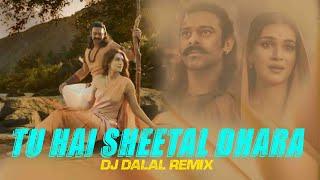 Tu Hai Sheetal Dhaara | Adipurush | Bansuri Remix | DJ Dalal | Amix Visuals | Shreya Goshal | Sonu N