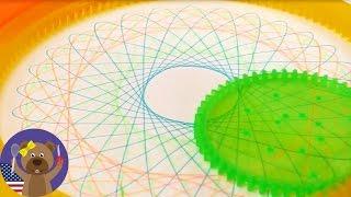 Make your own Mandala with a Spiral Designer | Draw a Cool Mandala with a Spirograph