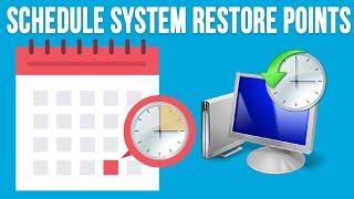 How to Schedule System Restore Points to Be Created Automatically