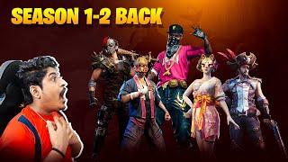 SEASON 1-2  Elite Pass Return in Free Fire  20000 Diamonds  Spin in New Hall of Elites Event