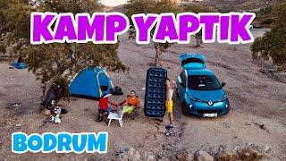 BODRUM'DA KAMP YAPTIK ELEKTRİĞİ ZOE'DEN ALDIK !