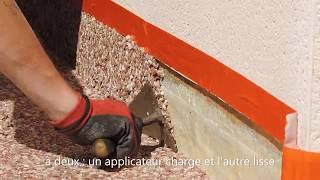 résine verticale moquette de pierre ou tapis de marbre pour  revêtement sol perméable  ou drainant