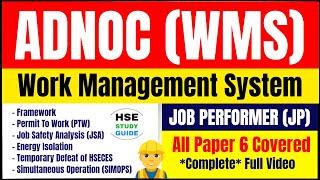 ADNOC WMS | Work Management System (WMS) ADNOC | WMS | Work Management System | WMS Paper