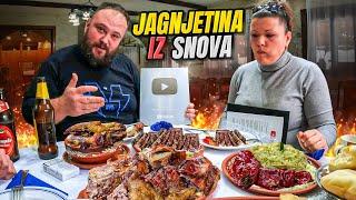 STIGLA NAGRADA !!! Sočna JAGNjETINA i Vrhunski ĆEVAPI !!! Dobili smo Silver Play Button