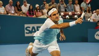 Federer vs Dimitrov Brisbane 2016 Highlights