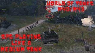 SPG playing like a Medium Tank LOL - M40/M43 Gameplay -World of Tanks