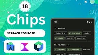All Types of Chips in Jetpack Compose | Kotlin | Android | Android Studio Giraffe #jetpackcompose