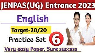 JENPAS UG English Mock Test || English class for JENPAS UG|| #studypoint