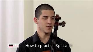 DMITRY YABLONSKY - Popper High School of Cello Playing Etudes 1,6 (Masterclass)