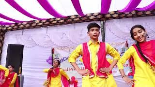 Punjabi Bhangra // Annual Function// Himachal Public School Jhandutta // 2024-2025